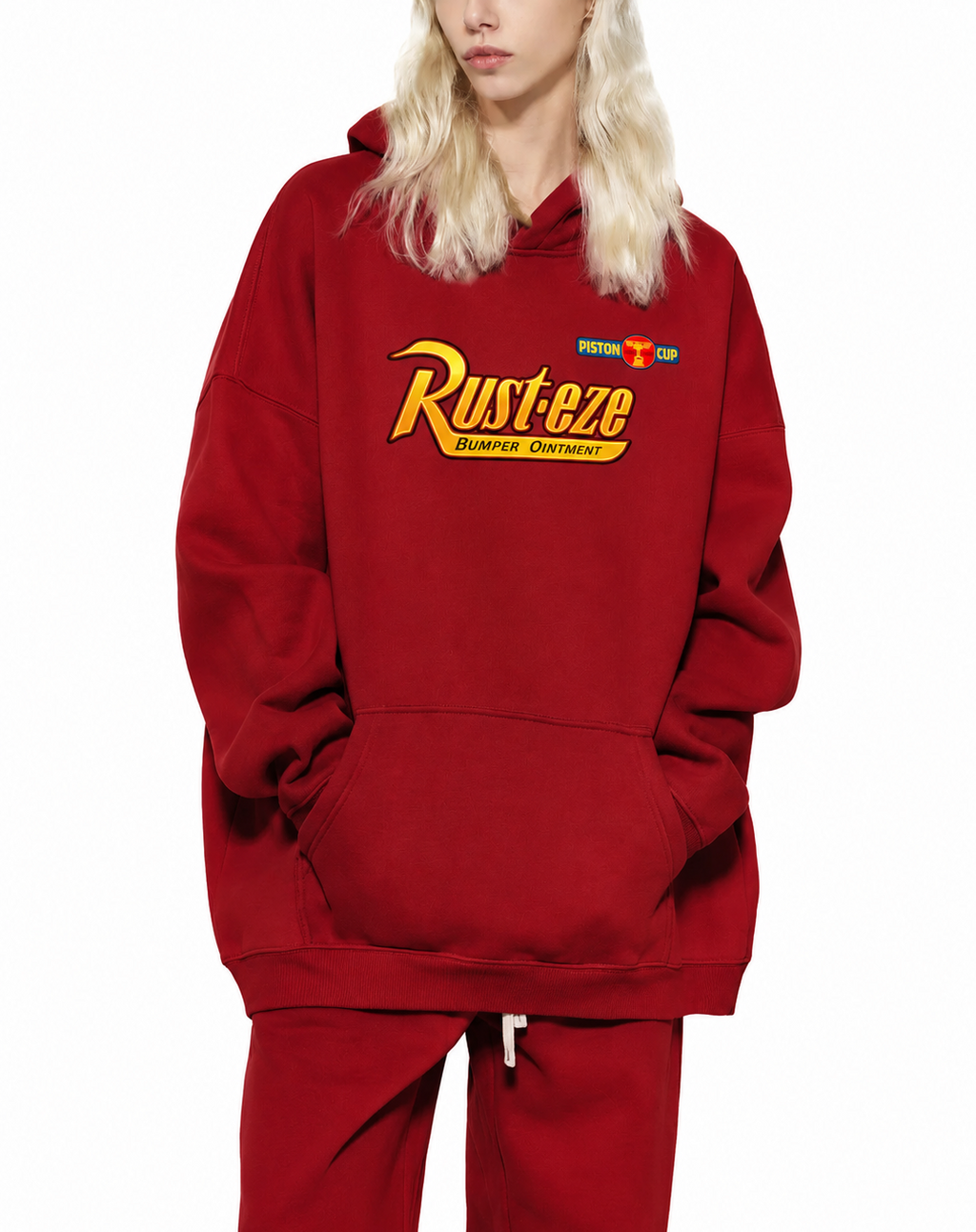 Mcqueen Fleeced Hoodie